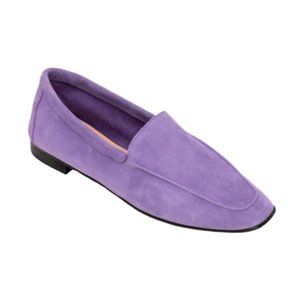 Andrea Carrano Mare Loafers Suede Lavender NWB